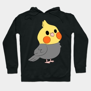 Chubby Grey Cockatiel Hoodie